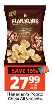 Flanagan's Potato Chips All Variants