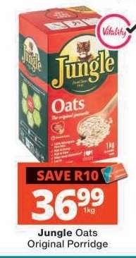 JUNGLE OATS ORIGINAL PORRIDGE