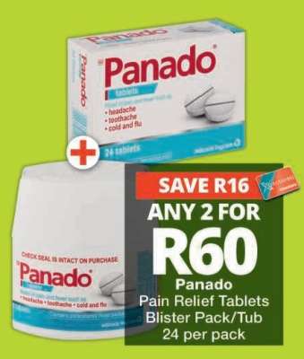 Panado Pain Relief Tablets