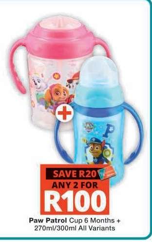 Paw Patrol Cup 6 Months+