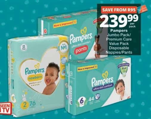 Pampers Jumbo Pack/Premium Care Value Pack