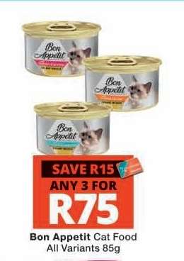 Bon Appetit Cat Food