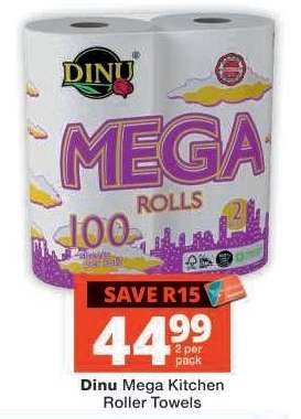 Dinu Mega Kitchen Roller Towels