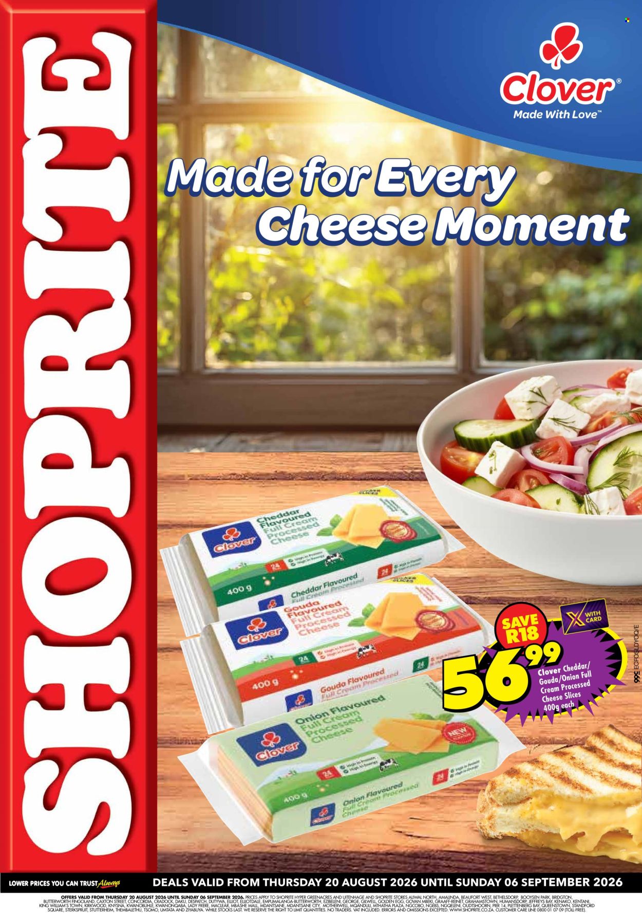 Shoprite specials - 08.20.2026 - 09.06.2026. Page 1