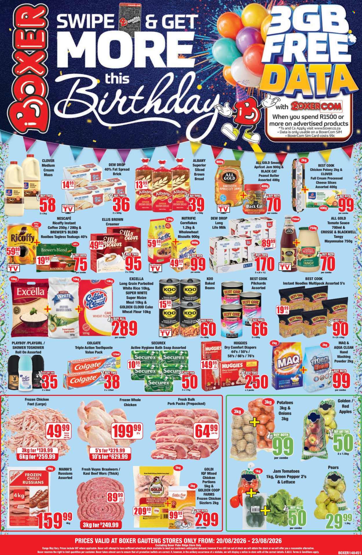 Boxer specials - 08.20.2026 - 08.23.2026. Page 1