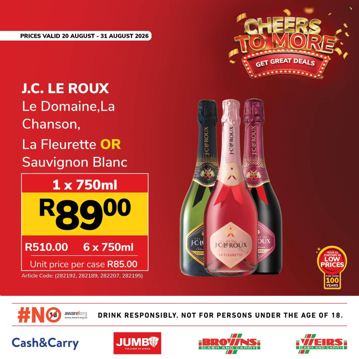 Jumbo Cash & Carry specials - 08.20.2026 - 08.31.2026. Page 4
