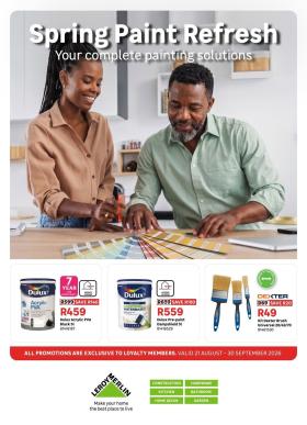Leroy Merlin - Spring paint refresh