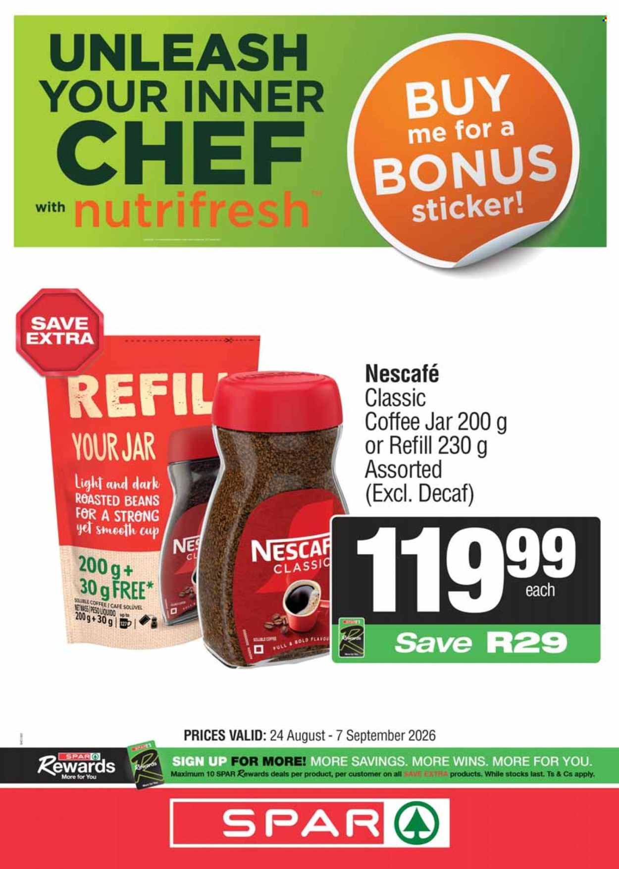 SPAR specials - 08.24.2026 - 09.07.2026. Page 1