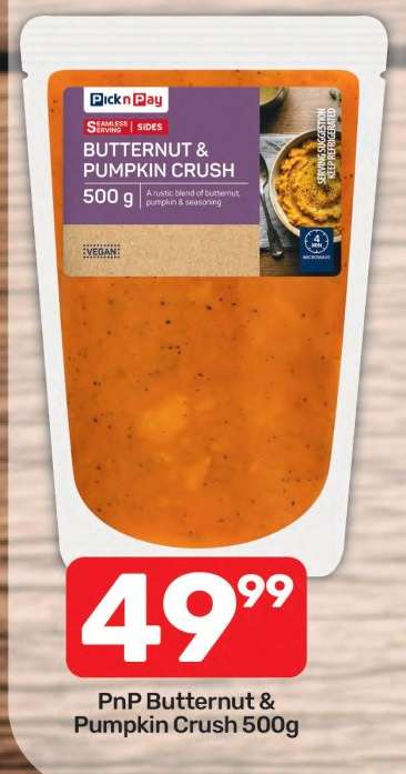 PnP Butternut & Pumpkin Crush 500g