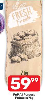 PnP All Purpose Potatoes 7kg