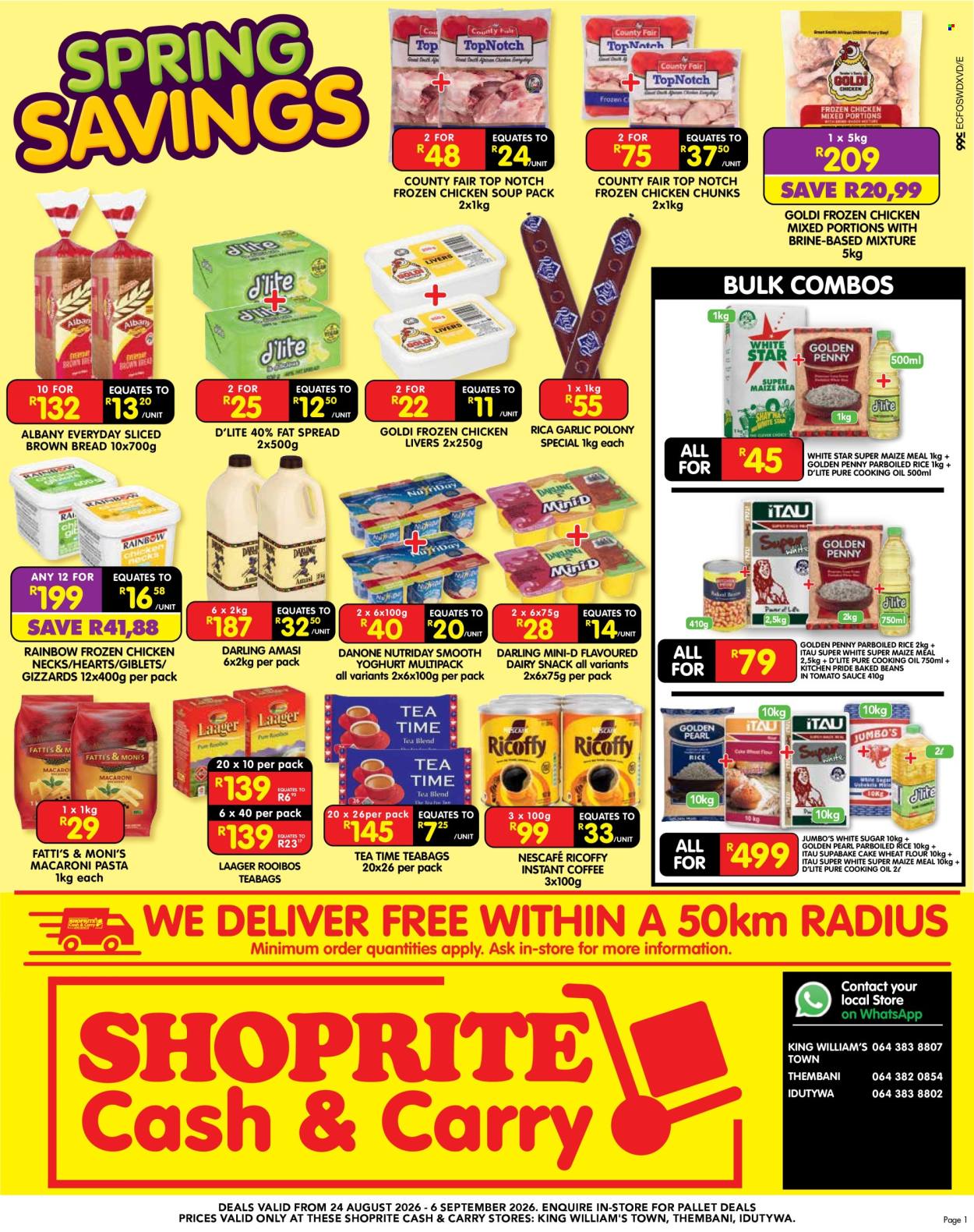 Shoprite specials - 08.24.2026 - 09.06.2026. Page 1