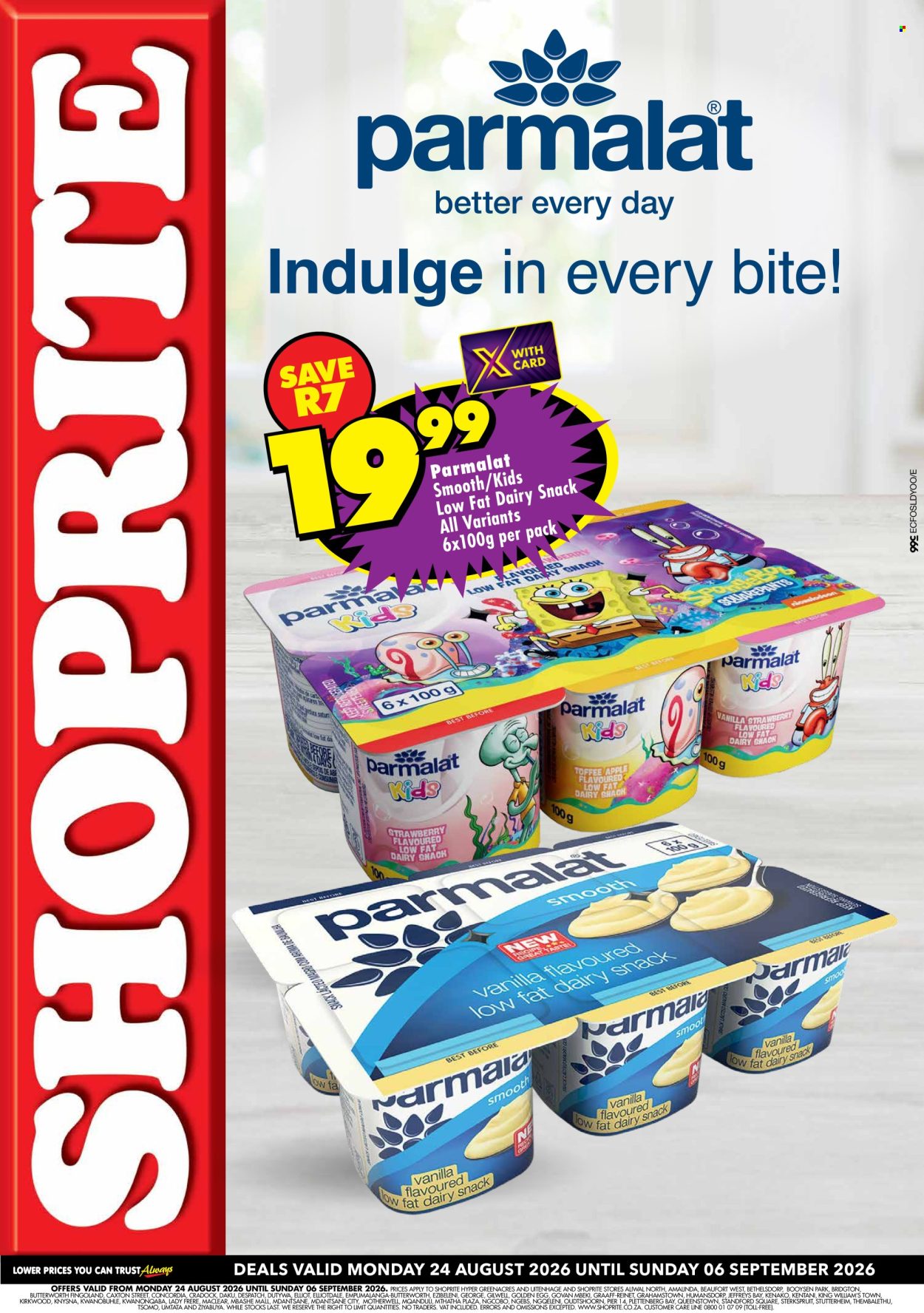 Shoprite specials - 08.24.2026 - 09.06.2026. Page 1