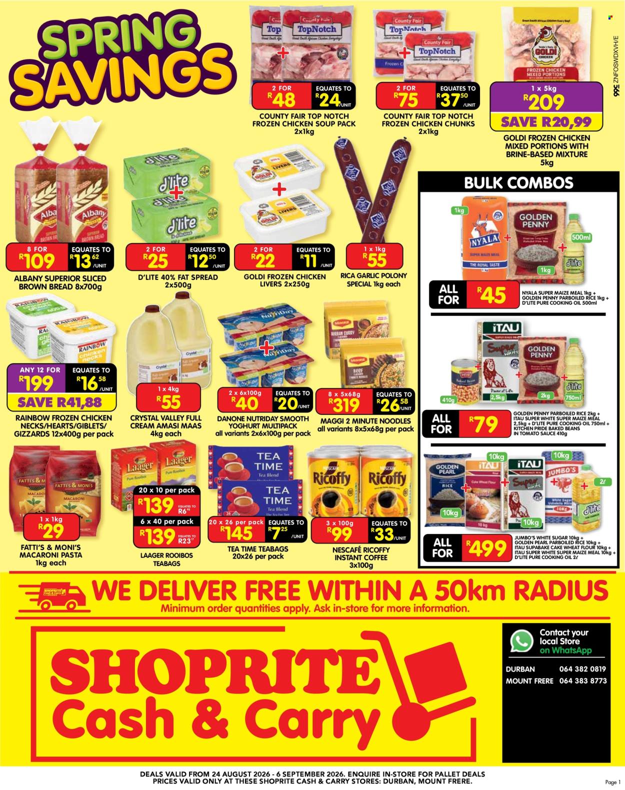 Shoprite specials - 08.24.2026 - 09.06.2026. Page 1