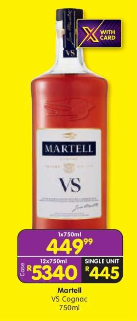 Martell VS Cognac 750ml