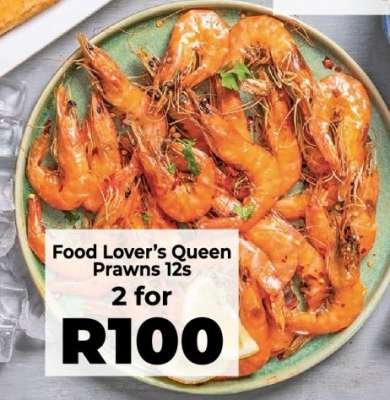Food Lover’s Queen Prawns 12s