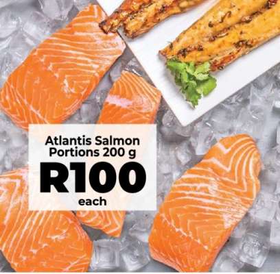 Atlantis Salmon Portions 200 g