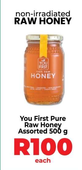 You First Pure Raw Honey Assorted 500 g
