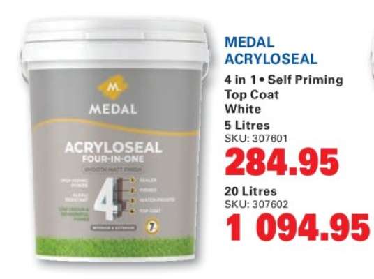 MEDAL ACRYLOSEAL