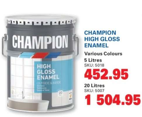 CHAMPION HIGH GLOSS ENAMEL