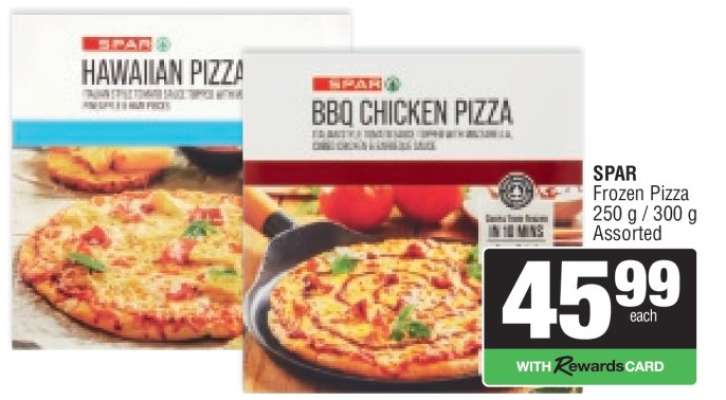 SPAR Frozen Pizza