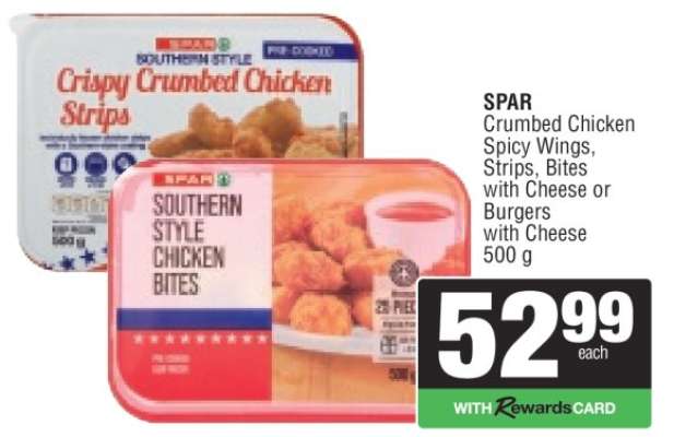 SPAR Crumbed Chicken