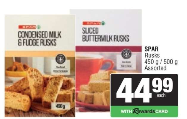 SPAR Rusks