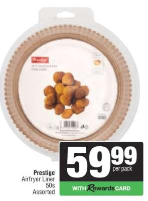 Prestige Airfryer Liner