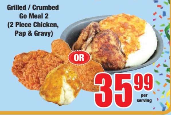 Grilled / Crumbed Go Meal 2