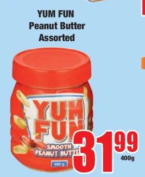 YUM FUN Peanut Butter Assorted