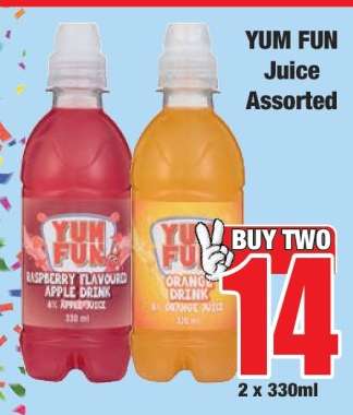 YUM FUN Juice Assorted