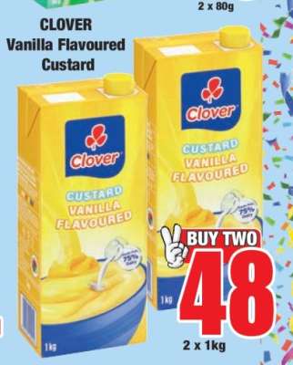 CLOVER Vanilla Flavoured Custard