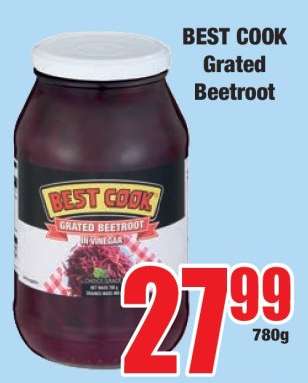 BEST COOK Grated Beetroot