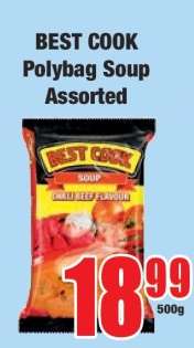 BEST COOK Polybag Soup Assorted