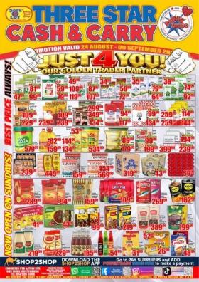 Three Star Cash and Carry