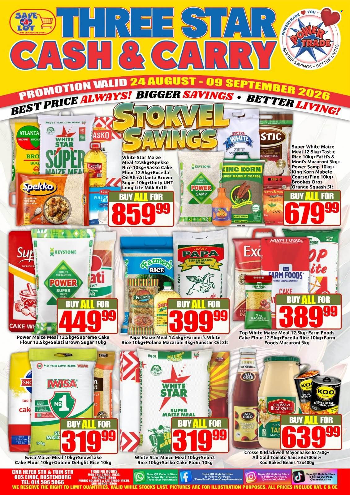Three Star Cash and Carry specials - 08.24.2026 - 09.09.2026. Page 3