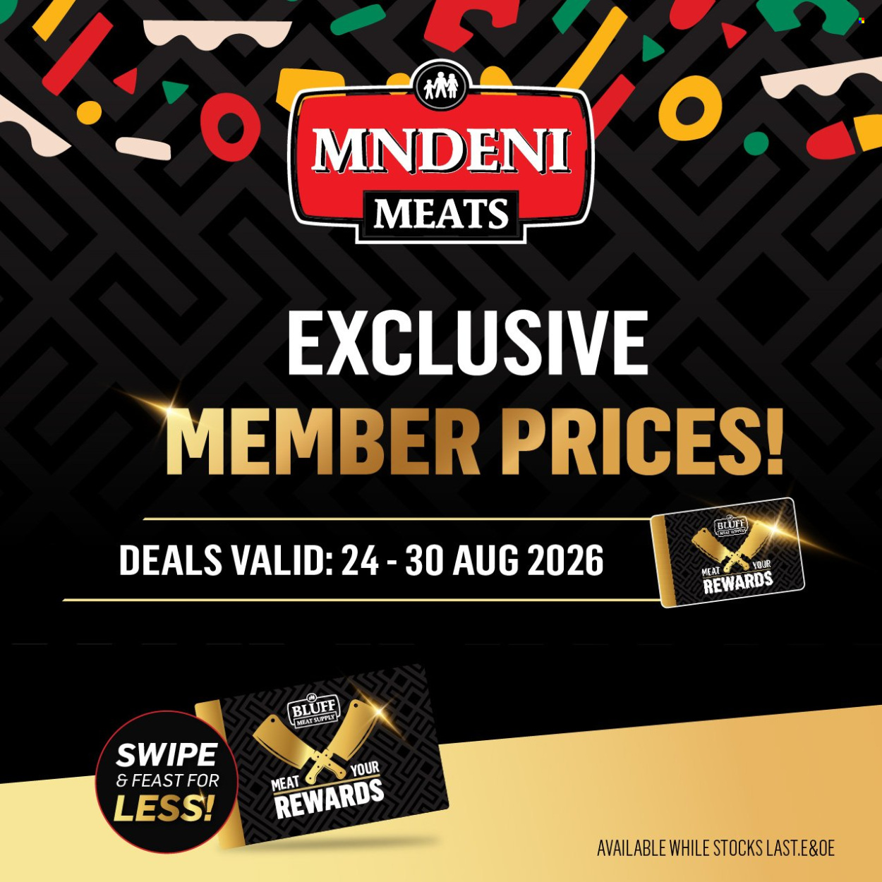 Mndeni Meats specials - 08.24.2026 - 08.30.2026. Page 1