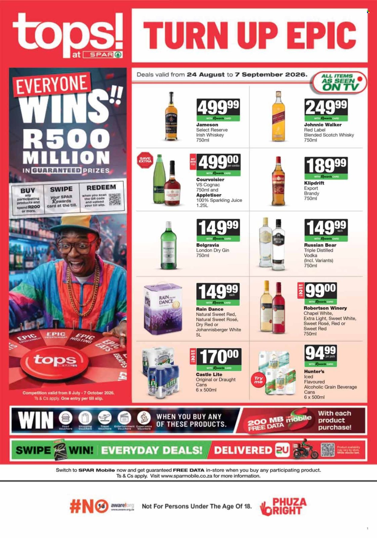 TOPS at SPAR specials - 08.24.2026 - 09.07.2026. Page 1