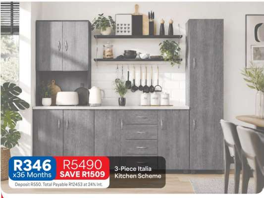 3-Piece Italia Kitchen Scheme