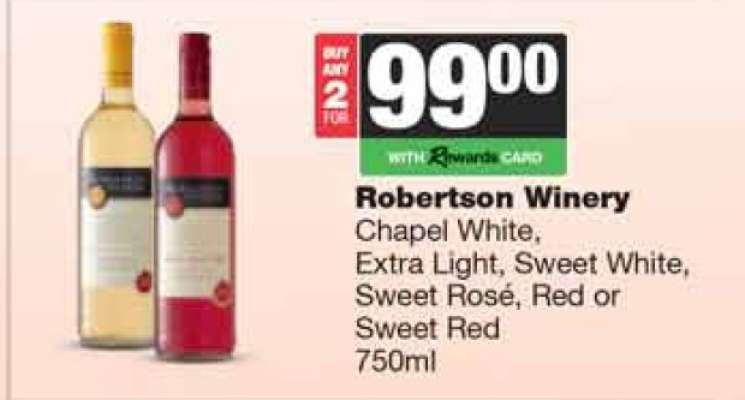 ROBERTSON WINERY
