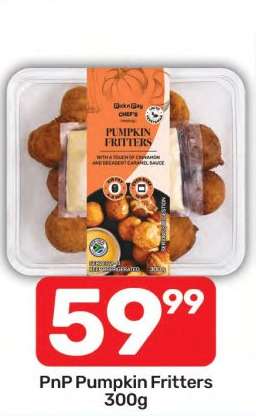 PnP Pumpkin Fritters 300g