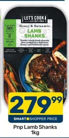 PnP Lamb Shanks 1kg