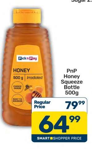 PnP Honey Squeeze Bottle 500g
