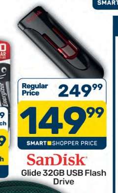 SanDisk Glide 32GB USB Flash Drive