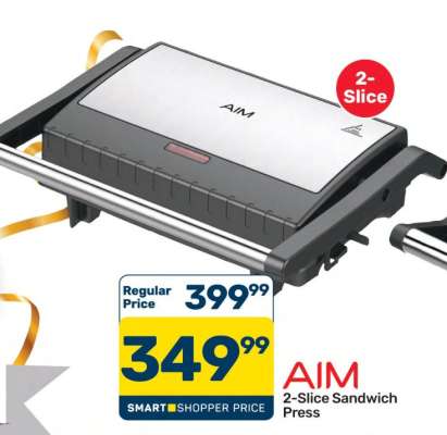 AIM 2-Slice Sandwich Press