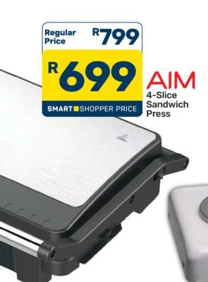 AIM 4-Slice Sandwich Press