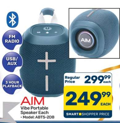 AIM Vibe Portable Speaker Each