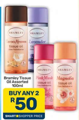 Bramley Tissue Oil Assorted 100ml