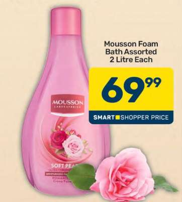 Mousson Foam Bath Assorted 2 Litre Each