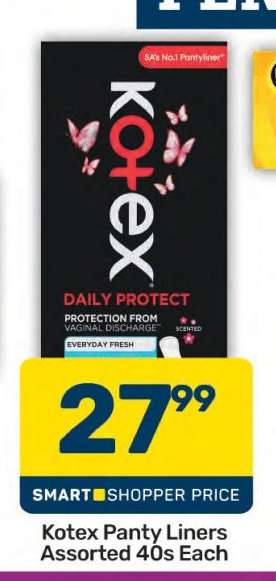 Kotex Panty Liners Assorted 40s Each