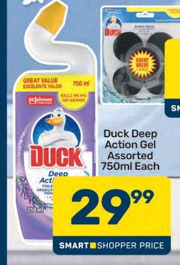 Duck Deep Action Gel Assorted 750ml Each